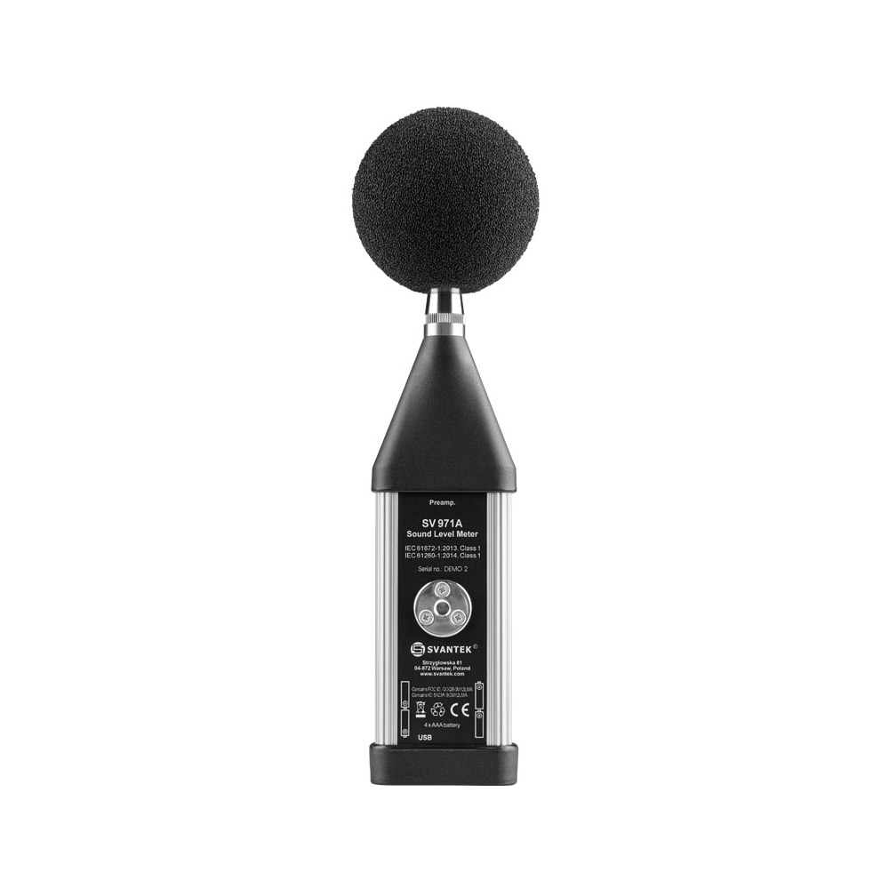 Svantek SV971A Portatif Gürültü Ölçüm Cihazı