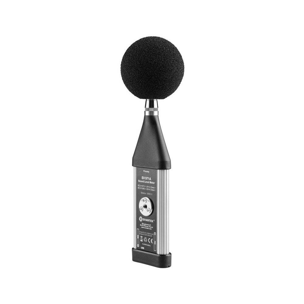 Svantek SV971A Portatif Gürültü Ölçüm Cihazı